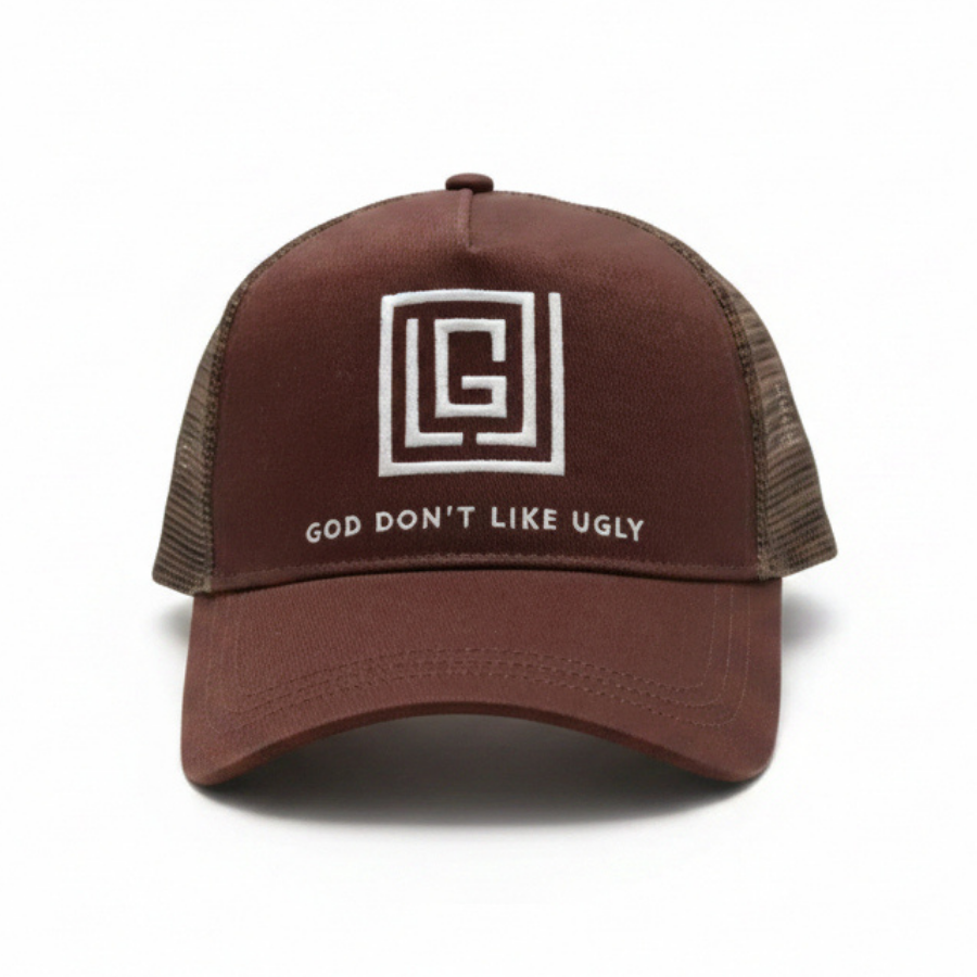 Logo Trucker Hat (Brown)