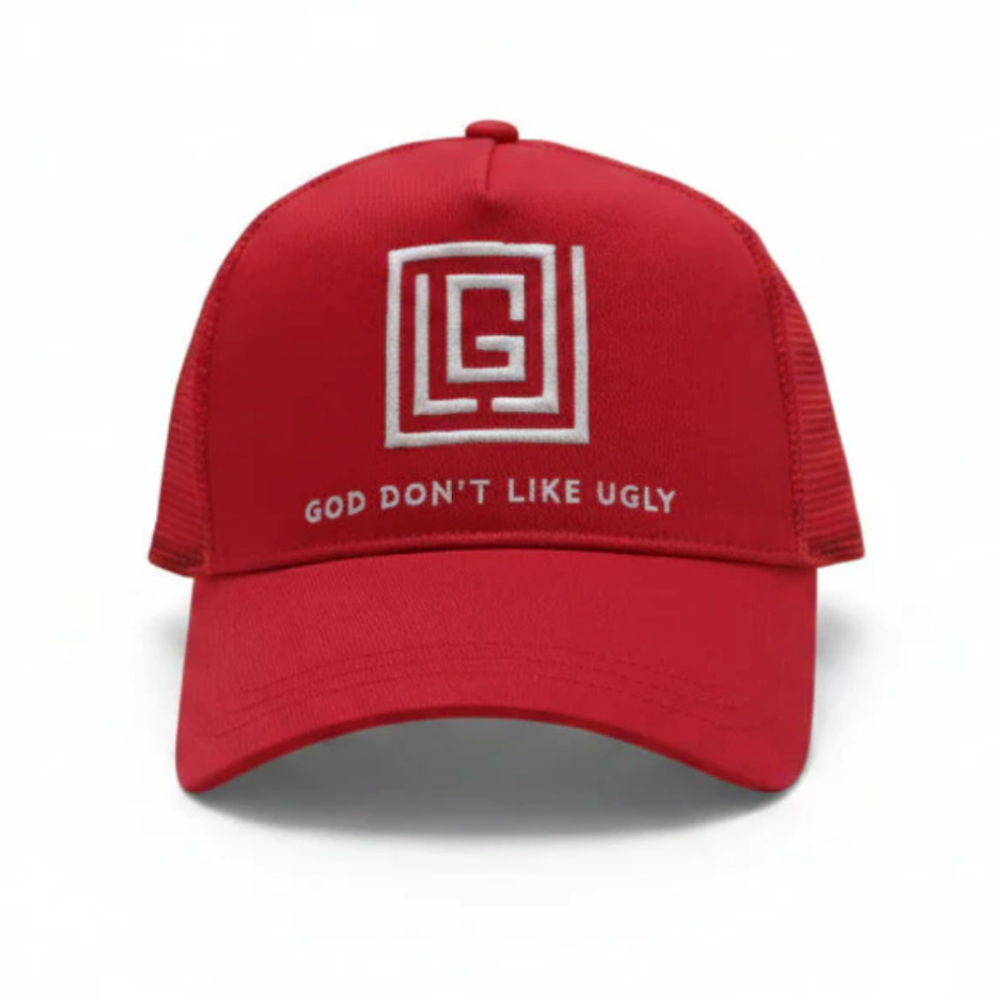 Logo Trucker Hat (Red)
